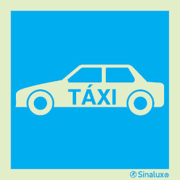 Sinal de informação, táxi