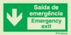Sinal de Saída de emergência | Emergency exit