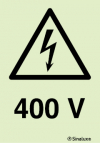 Sinal de perigo, 400V