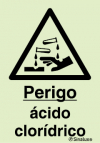 Sinal de perigo, ácido clorídrico