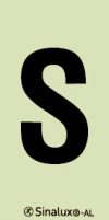 Sinal para túneis, identificação letra S