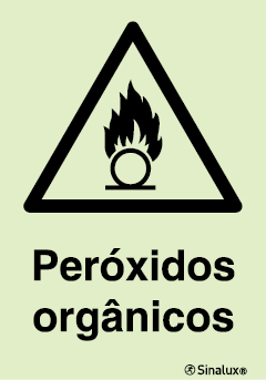Sinal de perigo, peróxidos orgânicos
