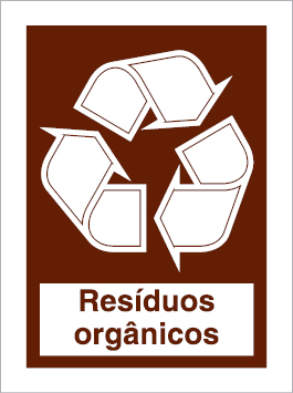 Sinal para separação de resíduos, Resíduos orgânicos
