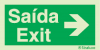 Sinal de Saída | Exit para a direita