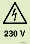 Sinal de perigo, 230V