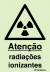 Sinal de perigo, radiações ionizantes