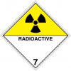 Sinal para transporte de matérias perigosas, matérias radioativas
