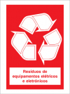Sinal para separação de resíduos, Resíduos de equipamentos elétricos e eletrónicos