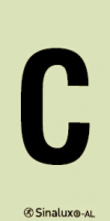 Sinal para túneis, identificação letra C