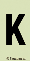 Sinal para túneis, identificação letra K