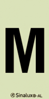 Sinal para túneis, identificação letra M