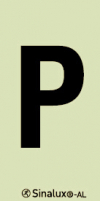 Sinal para túneis, identificação letra P