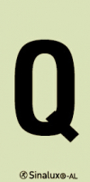 Sinal para túneis, identificação letra Q