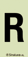 Sinal para túneis, identificação letra R