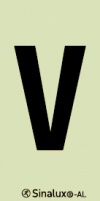 Sinal para túneis, identificação letra V